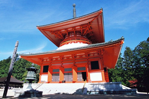 日本高野山东密佛法的圣地